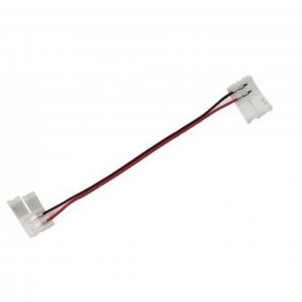 Accesorii bandă LED - Conector banda LED de 10 mm cu un cablu x2 - accesoriu bandă LED