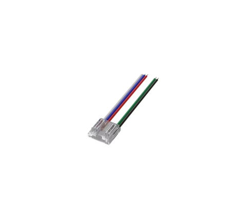 Accesorii bandă LED - Conector cu cablu banda led cob RGBW 5PIN 12mm 5.5A - accesoriu bandă LED