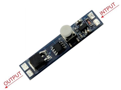 Controlere și dimmere - Dimmer Memorie 12-24V BS001 - accesoriu bandă LED