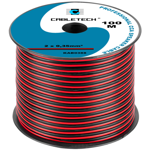 Accesorii bandă LED - Cablu CCA 2x0,5mm 1m - accesoriu bandă LED