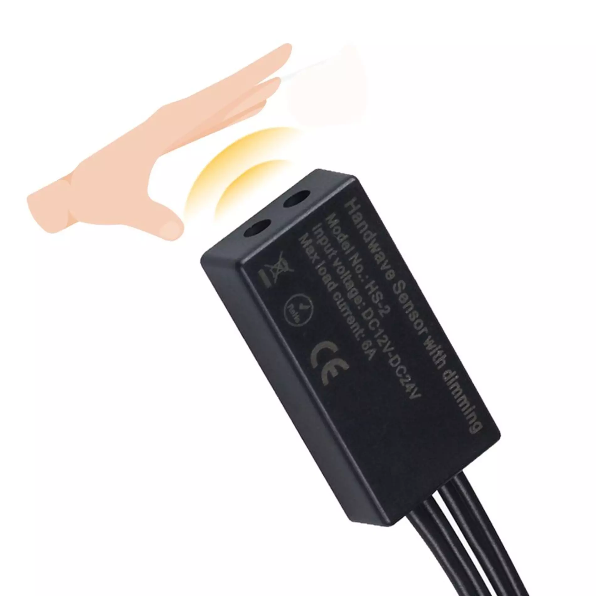 Controlere și dimmere - Comutator fără atingere cu infraroșu - accesoriu bandă LED