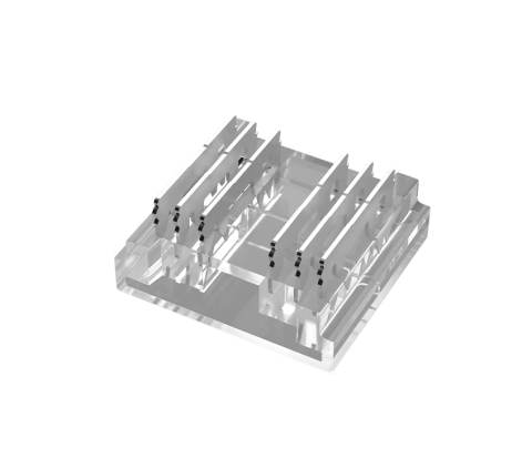 Accesorii bandă LED - Conector pentru banda LED 6pin rgbcct cob 12mm incolor - accesoriu bandă LED