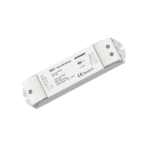 Controlere și receptoare - Controler LED monocolor • DALI • 15A - DA1