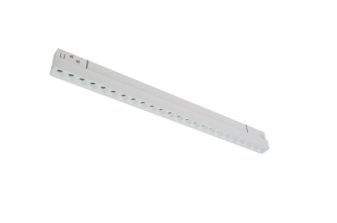 Șină magnetică 48V - Corp liniar magnetic 48V • 24W • 3000K • 2050lm • 36° • Ra90 • 436mm - cip Osram, alb