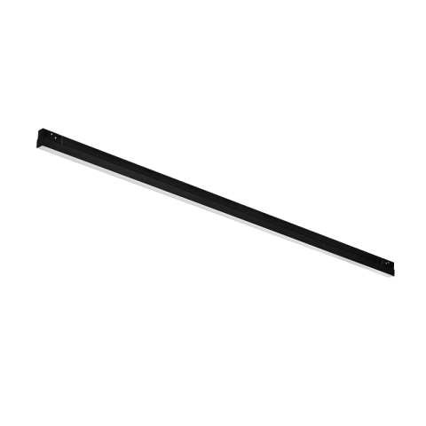 Iluminat pe șină magnetică - Corp liniar magnetic 48V • 40W • 3000K • 3000lm • 110° • Ra90 • 1200mm - cip Osram, negru