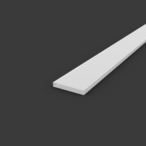 Accesorii pentru profile - Dispersor C20 P10-3 - accesoriu profil LED