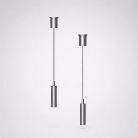 Iluminat pe șină magnetică - Kit de suspendare pentru șină magnetică 24V slim • 2m cu cablu