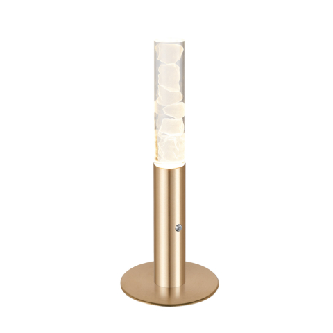 Veioze și lămpi de masă - Lampă LED de masă Oasis 7W • 2700K • 350lm • 15 cm × H38 cm - aluminiu, auriu