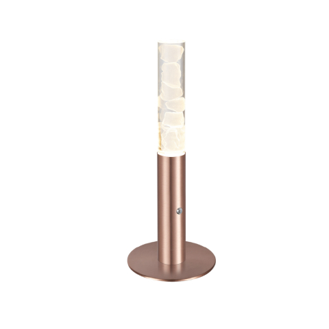 Veioze și lămpi de masă - Lampă LED de masă Oasis 7W • 2700K • 350lm • 15 cm × H38 cm - aluminiu, bronz
