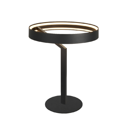 Veioze și lămpi de masă - Lampă LED de masă Rollie 29W • 2700K • 1450lm • 38,5 cm × H48,5 cm - aluminiu, negru