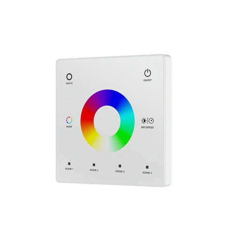 Telecomenzi și panouri - Panou de perete LED RGB+CCT • 1 zonă - TW5(W)