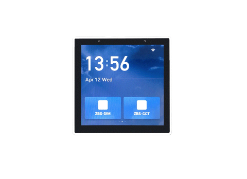 Telecomenzi și panouri - Panou de perete LED ZigBee / WiFi • 230V - TWZS1