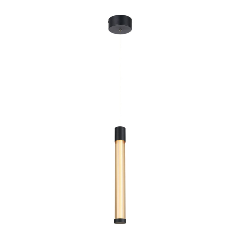 Lustre și pendule - Pendul LED Candelera 7W • CCT reglabil • 490lm - aluminiu, negru