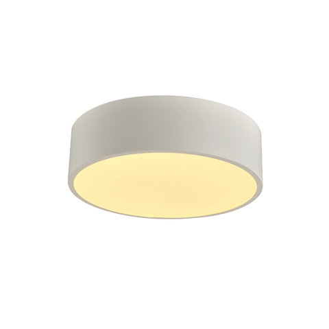 Plafoniere - Plafonieră LED Optimus 32W • CCT reglabil • 3180lm • Ø35 cm × H10 cm - metal, alb