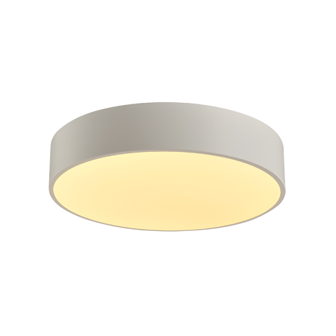 Plafoniere - Plafonieră LED Optimus 50W • CCT reglabil • 4800lm • Ø50 cm × H10 cm - metal, alb
