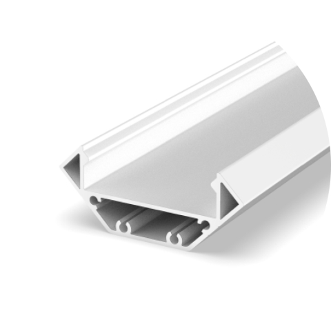 Profil de colț - Profil aluminiu LED de colț P3-3 alb