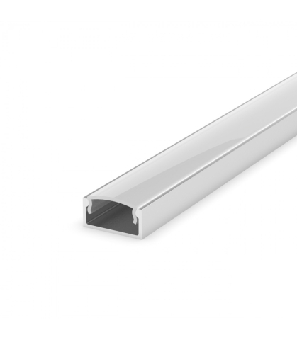 Profil aplicat - Profil aluminiu LED aplicat P4-1 argintiu anodizat