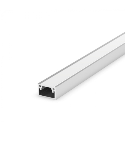 Profil aplicat - Profil aluminiu LED aplicat P4-2 argintiu anodizat