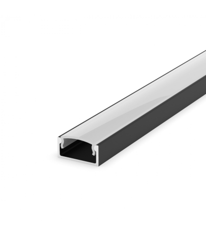 Profil aplicat - Profil aluminiu LED aplicat P4-1 negru