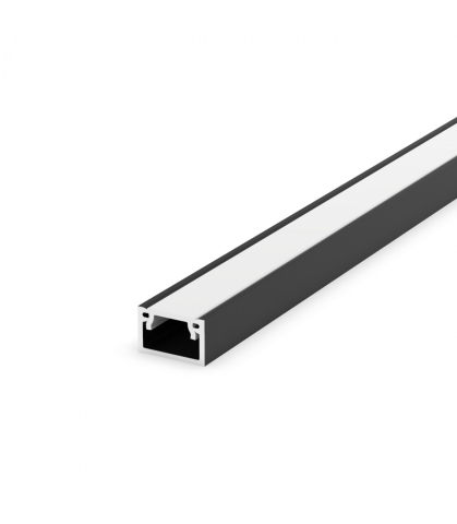 Profil aplicat - Profil aluminiu LED aplicat P4-2 negru
