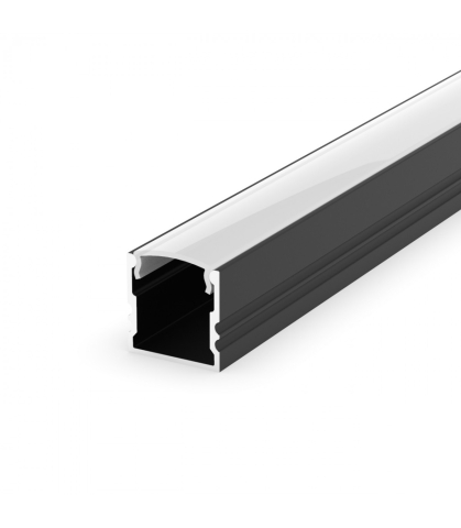 Profil aplicat - Profil aluminiu LED aplicat P5-1 negru