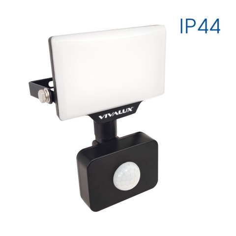 Proiectoare LED - Proiector LED cu senzor de mișcare 10W • 900lm • 6400K • IP44 • 110° - SHIFT LED, negru