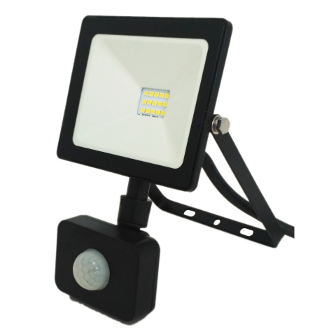Proiectoare LED - Proiector LED cu senzor de mișcare 10W • 900lm • 6500K • IP65 • 120° - Galaxy