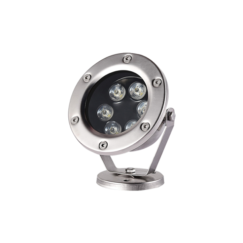 Iluminat industrial și stradal - Proiector LED subacvatic 6W • 3000K • 400lm • 60° • IP68 - inox