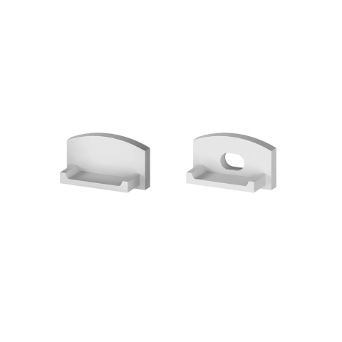Accesorii pentru profile - Set de capace de capat din plastic P4-1, P6-3, GK6-3 [C1,C4] - accesoriu profil LED