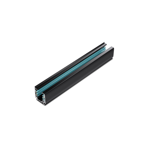Iluminat industrial și stradal - Șină de 220V cu 3 faze 1000 mm • 3 faze - negru