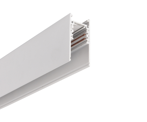 Șine 48V - Șină magnetică aplicată 48V • 3m - alb