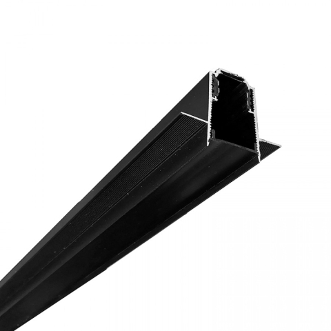 Șine 48V - Șină magnetică trimless 48V • 2m - negru