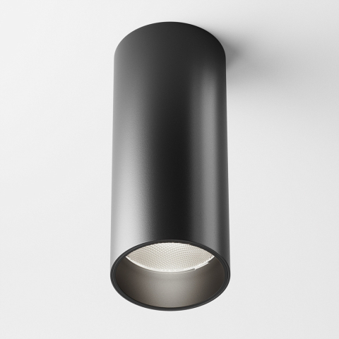 Spoturi - Spot LED Plafon 12W • 4000K • 900lm • Ø5,2 cm - aluminiu, negru