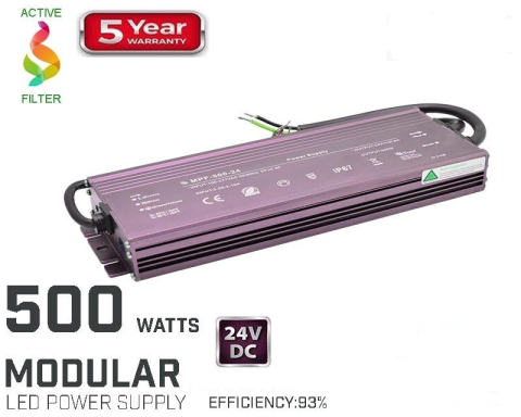 Surse de alimentare - Sursă de alimentare LED 24V 500W carcasă metalica