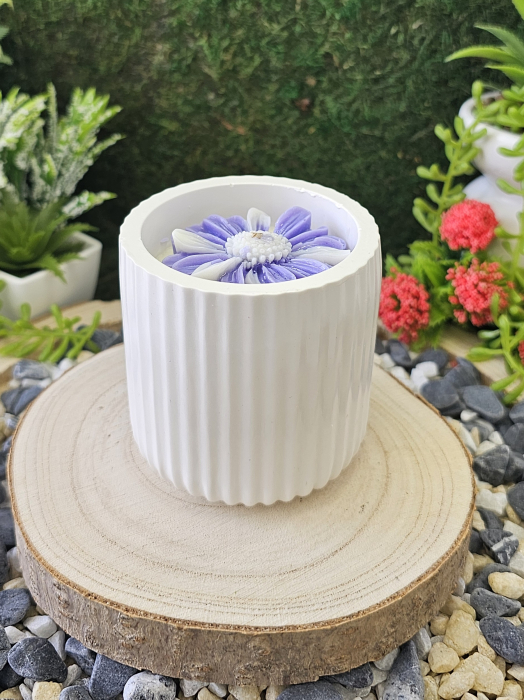 Lumanare parfumata Bloom – Eleganta Florala cu Trandafir Akito & Iasomie – 150g [3]