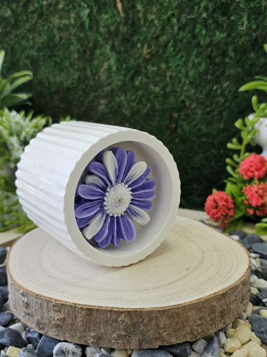 Lumanare parfumata Bloom – Eleganta Florala cu Trandafir Akito & Iasomie – 150g [4]