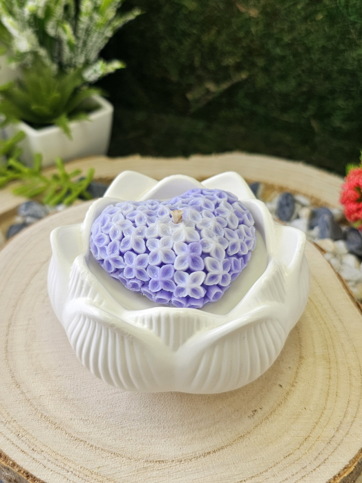 Lumanare parfumata Bloom – Eleganta Florala cu Trandafir Akito & Iasomie – 50g [5]