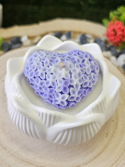 Lumanare parfumata Bloom – Eleganta Florala cu Trandafir Akito & Iasomie – 50g [4]