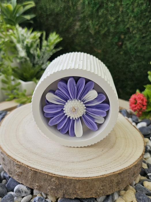 Lumanare parfumata Bloom – Eleganta Florala cu Trandafir Akito & Iasomie – 90g [7]