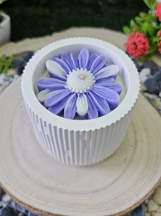 Lumanare parfumata Bloom – Eleganta Florala cu Trandafir Akito & Iasomie – 90g [4]