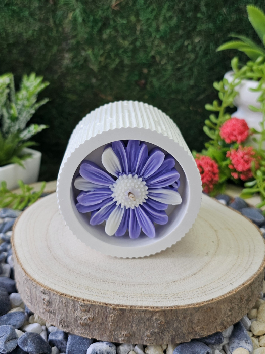 Lumanare parfumata Bloom – Eleganta Florala cu Trandafir Akito & Iasomie – 90g [3]