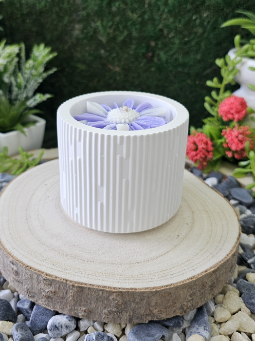 Lumanare parfumata Bloom – Eleganta Florala cu Trandafir Akito & Iasomie – 90g [2]