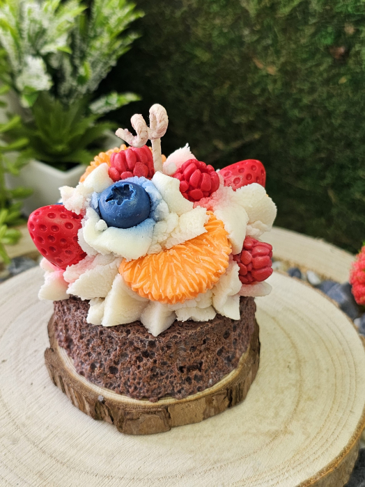 Lumanare parfumata-Cioco Noir-ceara de soia 100% naturala [1]