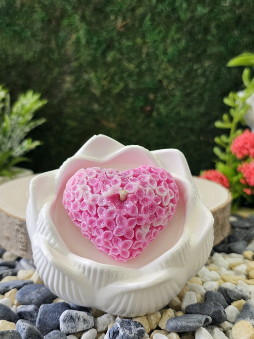 Lumanare parfumata Dewi Petals – Esenta Exotica cu Lemn de Santal & Tonka – 50g [7]