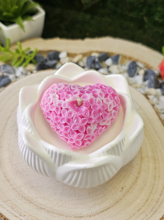 Lumanare parfumata Dewi Petals – Esenta Exotica cu Lemn de Santal & Tonka – 50g [3]