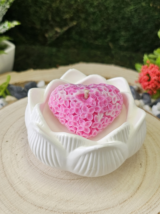 Lumanare parfumata Dewi Petals – Esenta Exotica cu Lemn de Santal & Tonka – 50g [9]