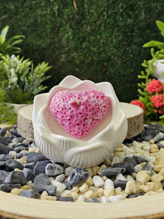 Lumanare parfumata Dewi Petals – Esenta Exotica cu Lemn de Santal & Tonka – 50g [6]