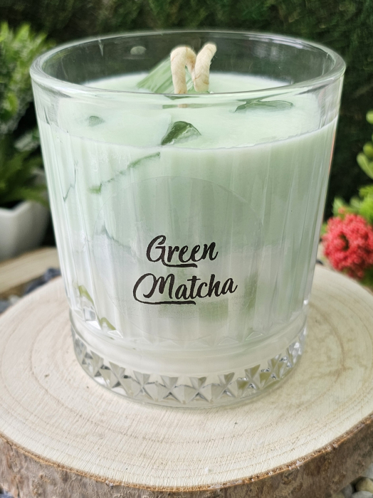 Lumanare parfumata-Green Matcha-ceara de soia 100% naturala [7]