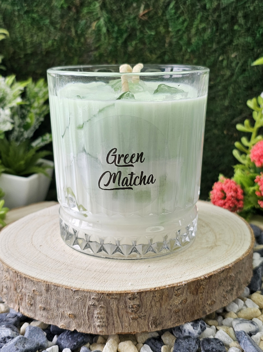 Lumanare parfumata-Green Matcha-ceara de soia 100% naturala [3]