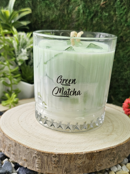 Lumanare parfumata-Green Matcha-ceara de soia 100% naturala [6]